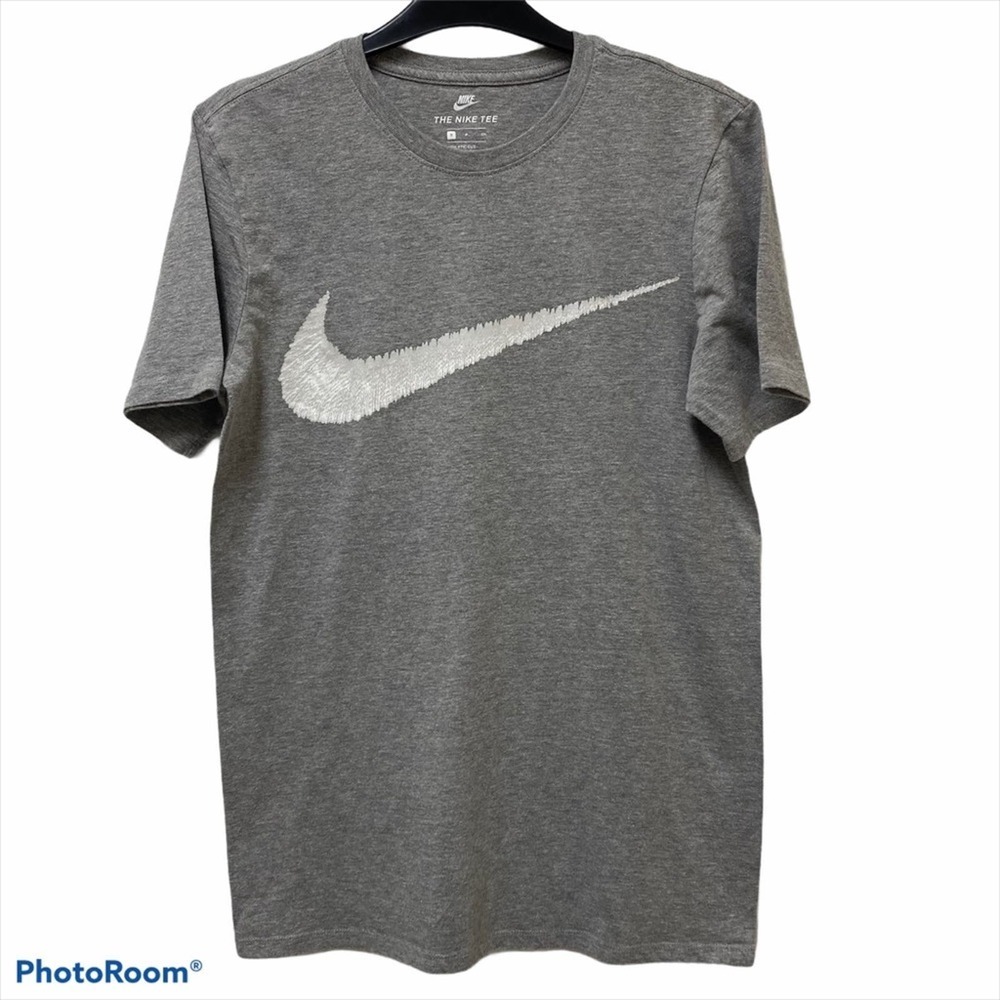 Nike Athletic Cut The Nike Tee Swoosh Logo T-Shirt S - Picture 1 of 3